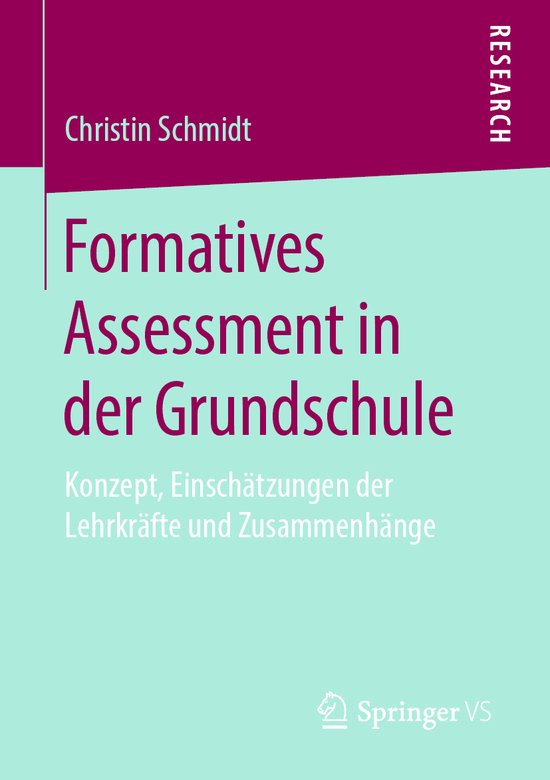 Formatives Assessment in der Grundschule - cover