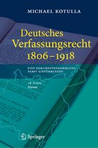 Deutsches Verfassungsrecht 1806 - 1918: Eine Dokumentensammlung Nebst Einführungen, 18. Band: Nassau