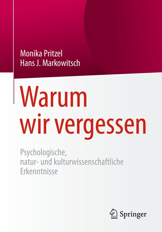 Warum wir vergessen - cover