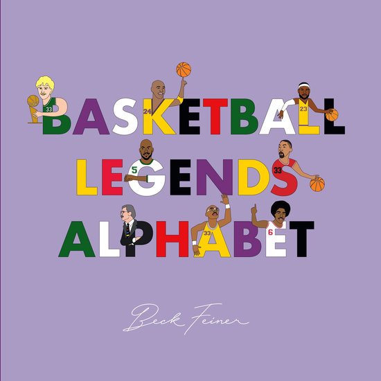 Basketball Legends Alphabet - cover
