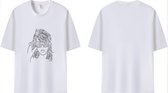 Taylor Swift T-shirt - Concertshirts, filmshirt en fanshirt voor volwassenen, jongeren en kinderen - Wit- Maat L