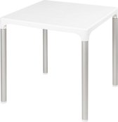 Outdoor Living Table Bella en plastique blanc