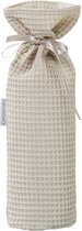 Cottonbaby kruikzak - wafel - zand - rond