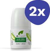 Dr Organic AloÃ« Vera Deodorant (2x 50ml)