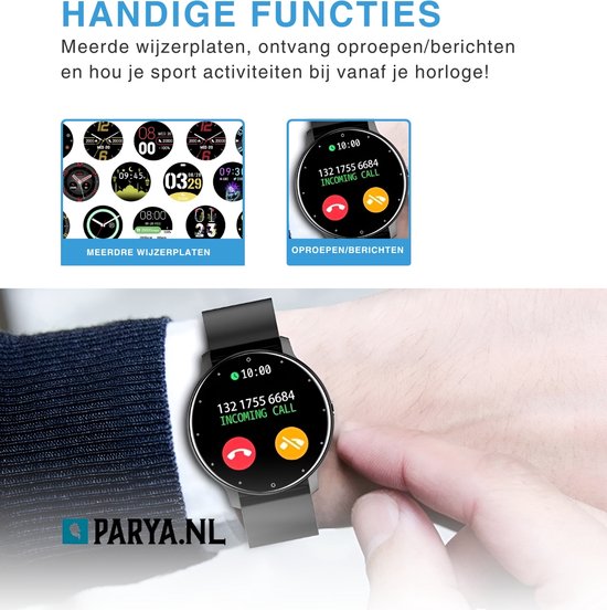 Fitnesstracker Met Hartslag En Slaap Erkwei Smartwatch Für Damen, 1,85