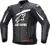 Alpinestars Gp Plus V4 Leather Jacket Black White 60 - Maat - Jas