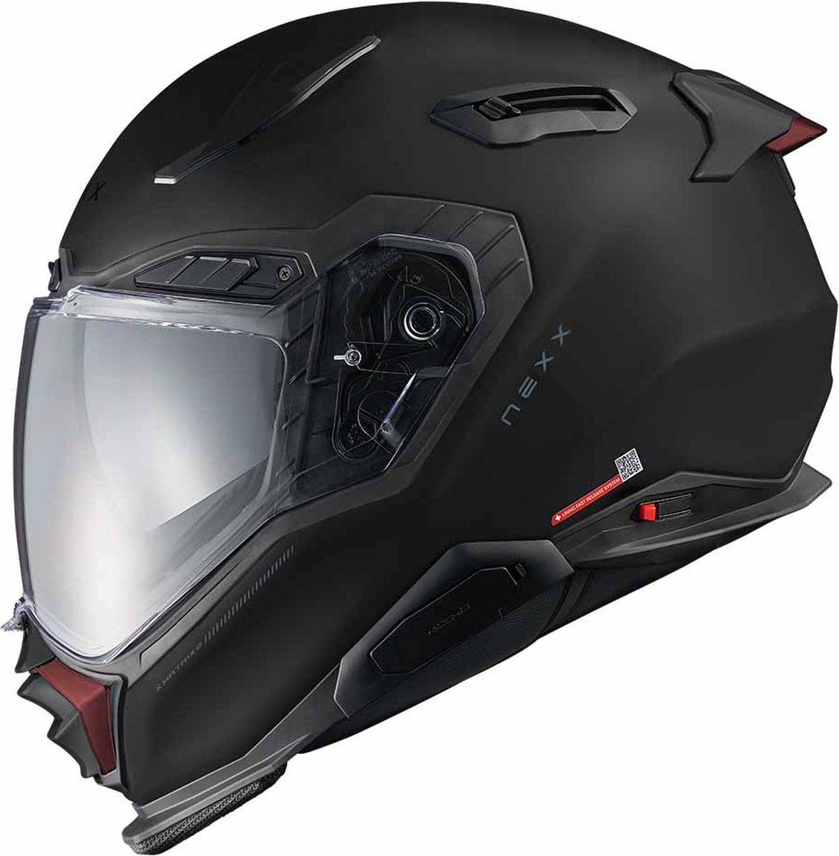 Nexx X.Wst3 Plain Black Mt XL - Maat XL - Helm