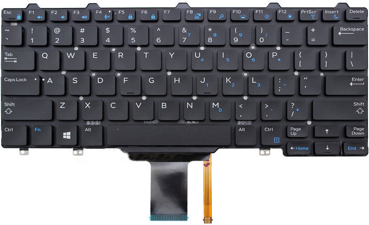 Notebook keyboard for Dell Latitude E5250