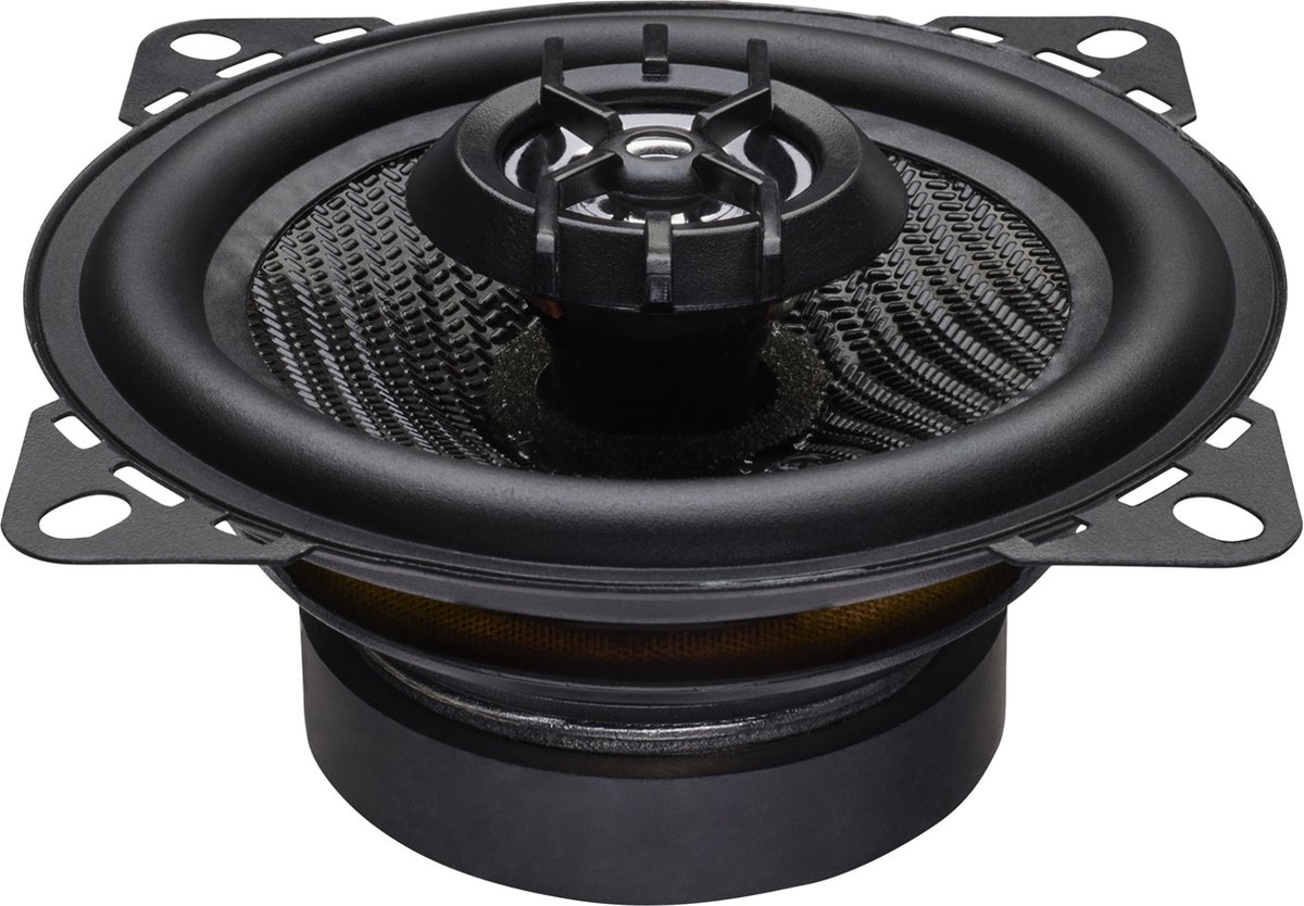 Caliber Auto Speakers - Autospeakers 10 cm - 30 Mm Mylar Dome Tweeters - 160 Watt Totaal Vermogen - 2 Weg Coaxiaal Luidsprekers – foto 3