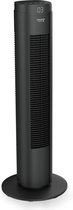 Torenventilator - Digitaal Display Scherm - Staande Ventilator met Afstandbediening - 4 Snelheden - 78cm Hoog - 50W - Timer functie - Oscillatie Toren - Zwart