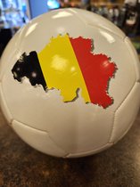 Erima Euro 2024 Belgium Trainingsbal - Zwart / Geel / Rood | Maat: 5