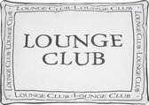 Mars & More Lounge Club outdoor buitenkussen wit 50x70cm