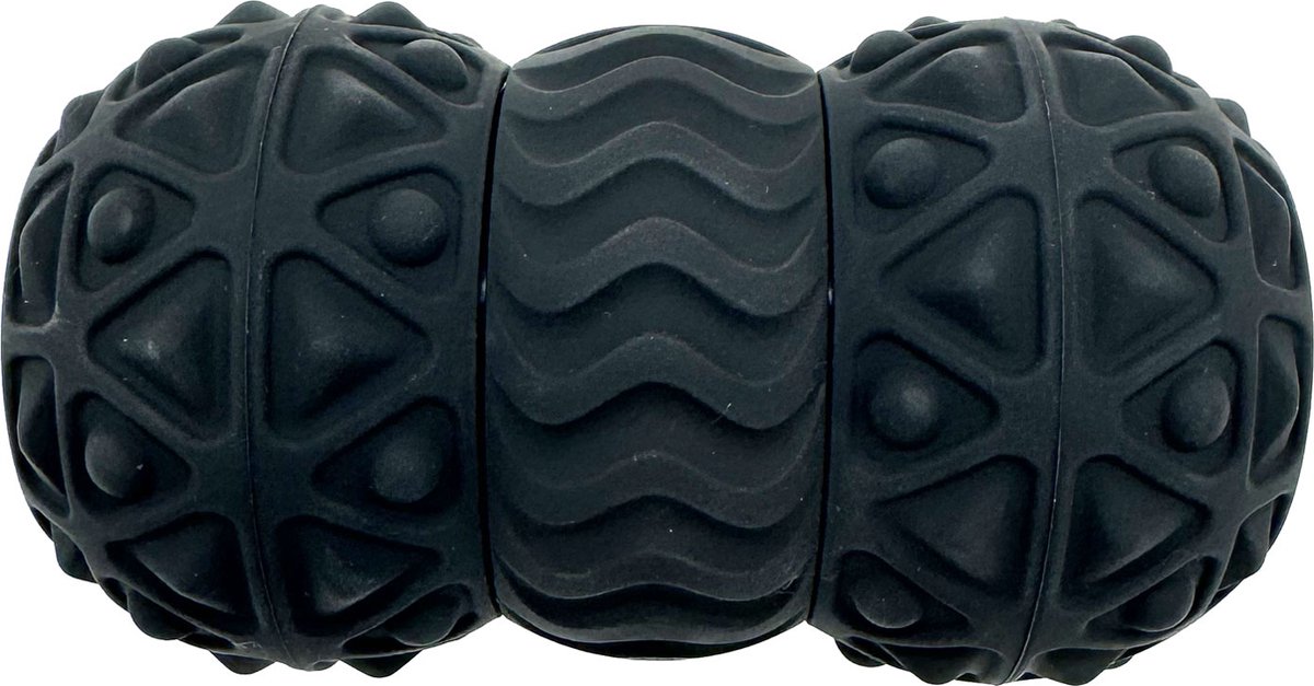 AJ-Sports vibrerende foam roller, zwart thumbnail 6