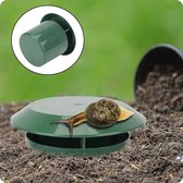 Slakkenbescherming - Slakkenval Set van 8 I Biologische slakkenval voor de tuin I Milieuvriendelijke slakkenbestrijding | Individueel in te vul