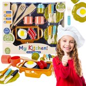 Keukenset Grill, Speelgoed voor Kinderen 3+ MEGA CREATIVE
