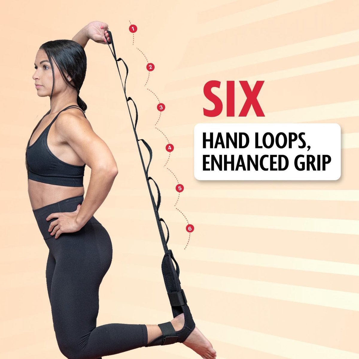 DMoose Étireur De Fascia Plantaire + Sangle Yoga - Soulage Fasciite Plantaire, Mollets Tendus, Cheville & Ischio-jambiers | Accessoire Rééducation & Étirements Profonds