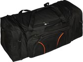 Grote Sport Tas XXL Duffel Bag 80LTR Zwart - Hoge Kwaliteit