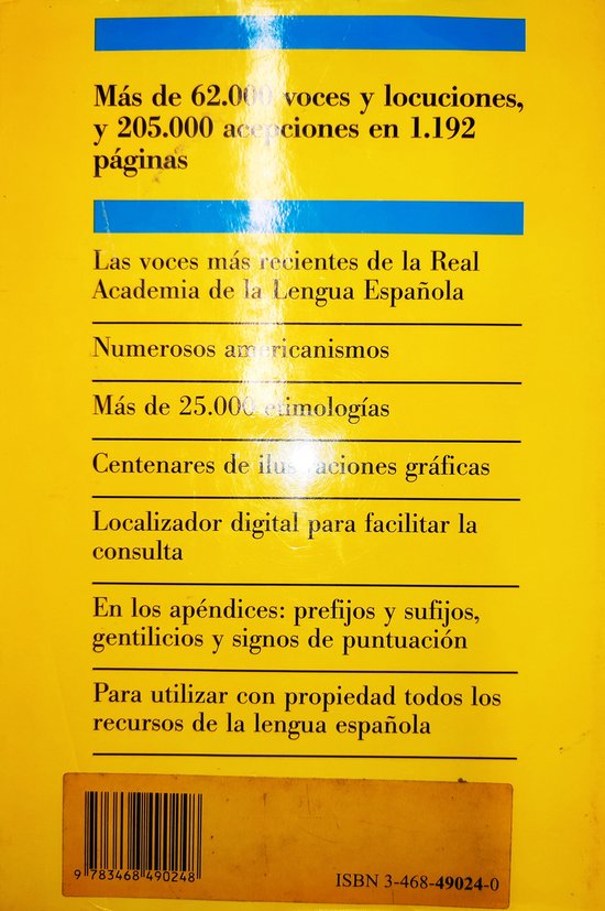 Oceano. Summa Diccionario Lengua Espanola. Langenscheidt. Rund 62 000 Stichwörter und Wendungen.