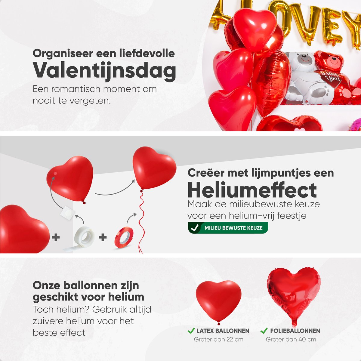 Hartjes love stickers - 57x st - 1 tot 4 cm - rood - valentijn bestellen