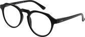 I Need You Jamie Leesbril +3.50 Zwart rond montuur met gehoekte bovenzijde