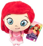 Ariel - Disney De Kleine Zeemeermin Pluche Knuffel met Geluid 25 cm {Speelgoed Knuffelpop voor kinderen jongens meisjes | Disney The Little Mermaid Plush Toy | Zee Meermin}