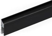 Valdorpel - Zwart - RVS - Ellen - Cassette/houderprofiel voor 1000 mm, zwart