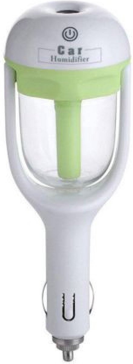 Goedkoopste Auto diffuser - Bevochtiger - USB Lader - Aroma therapie - Humidifier - Groen