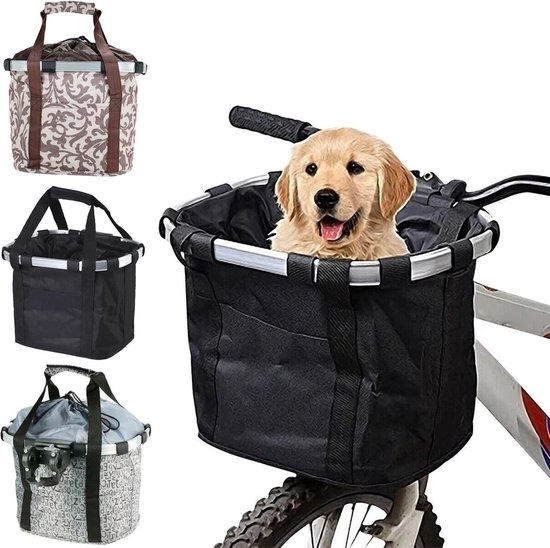 Panier de vélo Chiens Vevor - Panier de vélo pour animaux de compagnie - Animal de compagnie - Panier de vélo - Panier de voyage