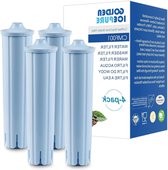 Waterfilter 4 stuks volautomatisch vervanging TÜV SÜD NSF-gecertificeerd Jura Blue filterpatroon ENA_FILTERS waterfilter