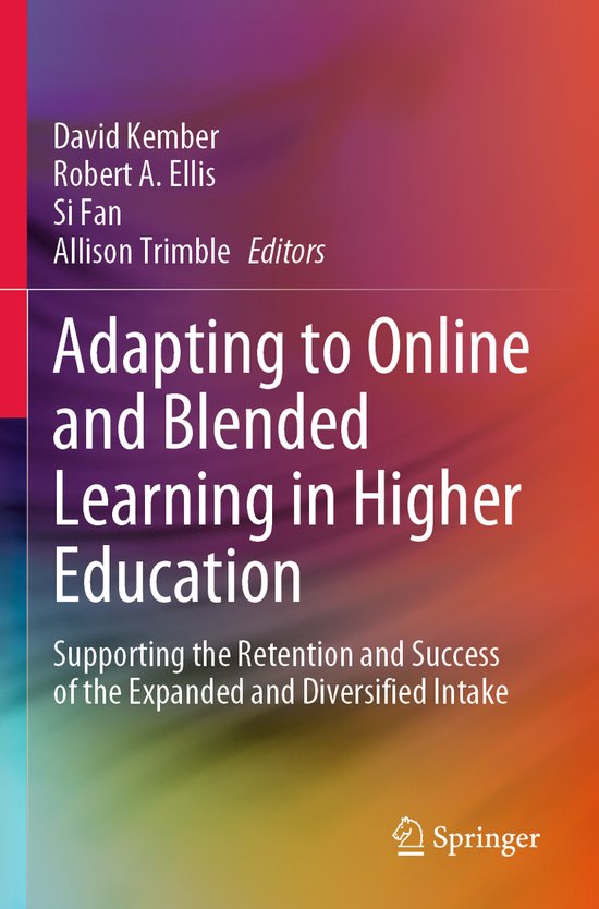 Adapting to Online and Blended Learning in Higher Education - cover