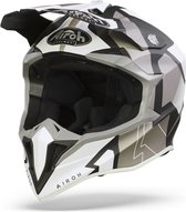 Airoh Wraap Raze Black White XS - Maat XS - Helm