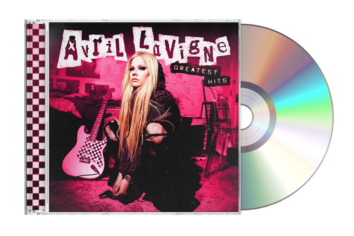 Avril Lavigne Greatest Hits CD - 20 pop-punk hits met Sk8ter Boi
