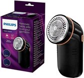 Philips épilateur et rasoir non pelucheux, épilateur pour vêtements, – Black and Gold et Or GC026/80