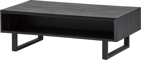 Table basse Manuel 120 cm - Zwart | Meubelplaats