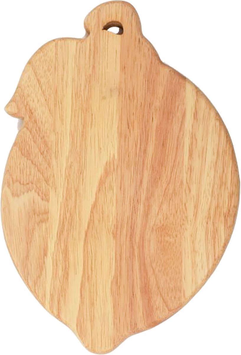 Houten snijplank citroen vorm 27x19x1,5 cm