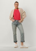 Minus Leti Tee Tops & T-shirts Dames - Shirt - Roze - Maat XL