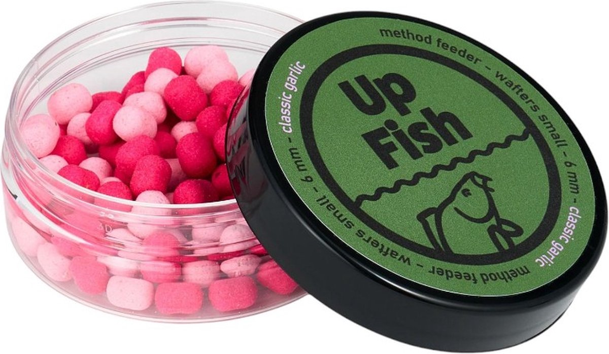 Up Fish Classic Garlic 6mm method feeder wafters