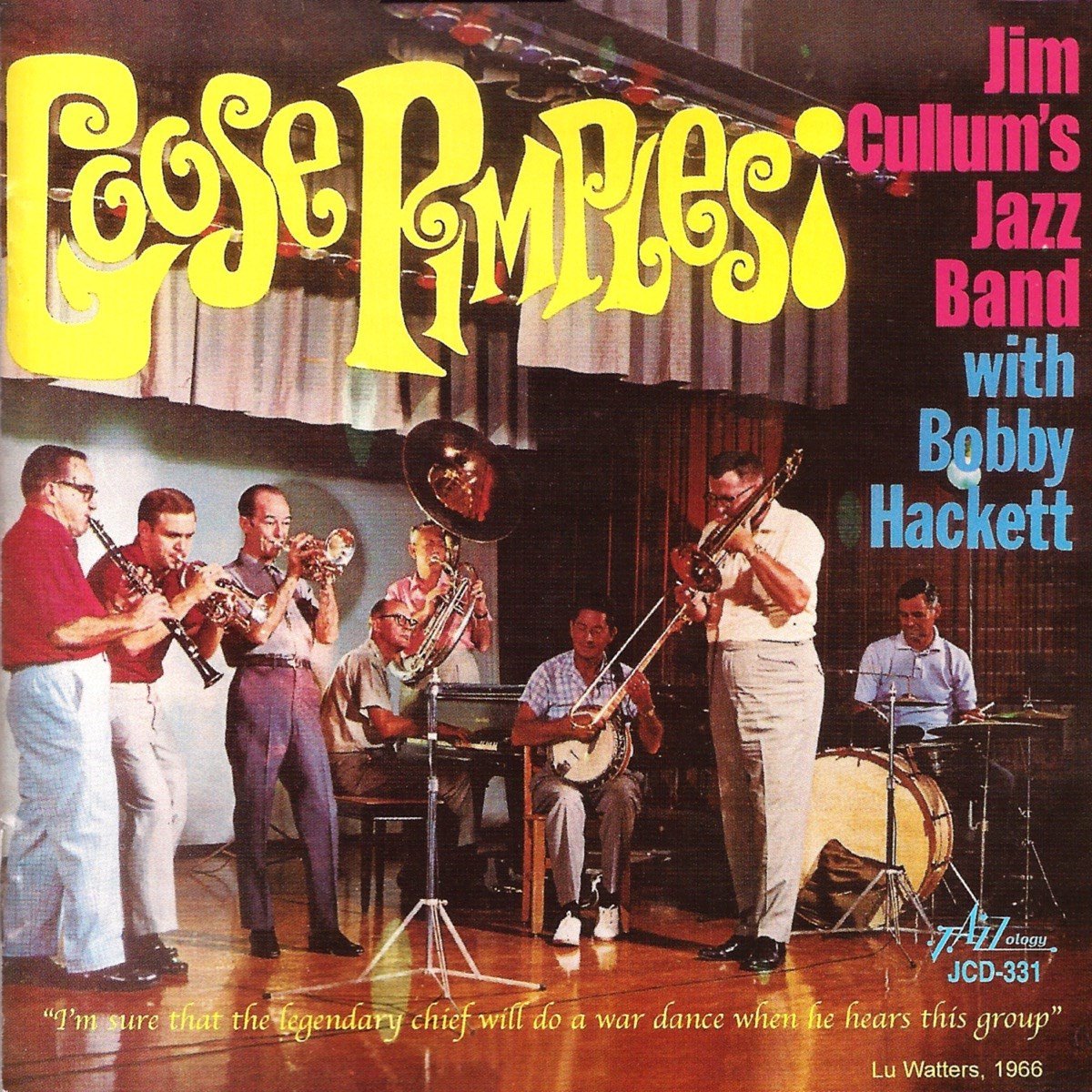 Jim Cullum's Happy Jazz Band With Bobby Hackett - Goose Pimples! (CD)