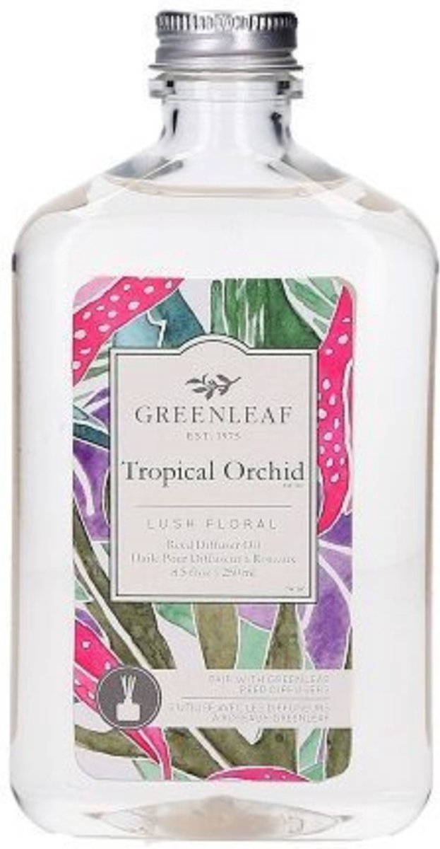 Greenleaf Diffuser Refil Oil Tropical Orchid