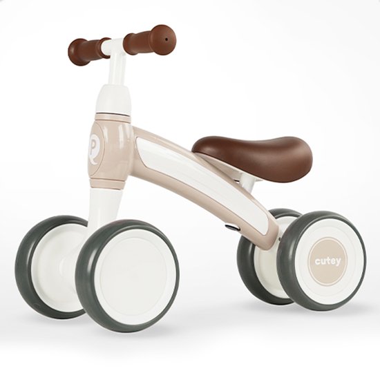 Qplay Cutey Loopfiets - Beige