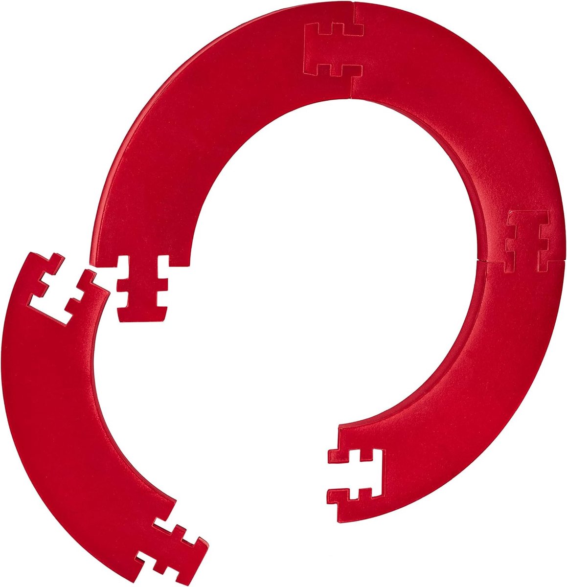 Dartbord Surround Ring R7 - 4-Delig - Stevige Muurbescherming - EVA - Rood
