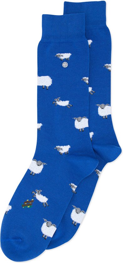 Alfredo Gonzales sokken sheep blauw - 35-37