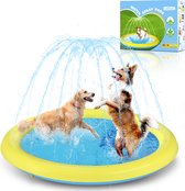Nobleza B4R4F - Zwembad Hond - Ø100cm - Opvouwbaar Fontein voor Honden - Honden Speelgoed - Verkoeling Voor Huisdieren