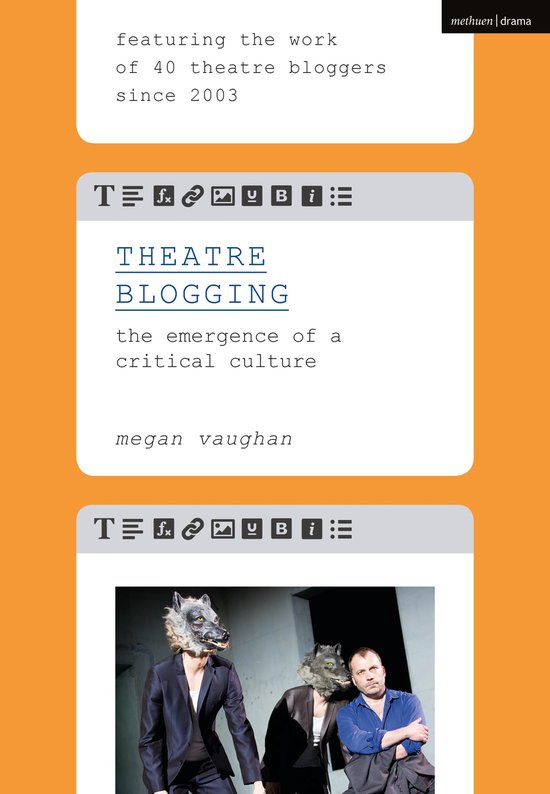 Theatre Blogging - cover