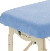 ZenGrowth® Badstof Hoeslaken Massagetafel Lichtblauw – Zonder Uitsparing - Geschikt voor meerdere massagetafels – Stretch materiaal - Extra comfort – 280 gram/m2 dikte