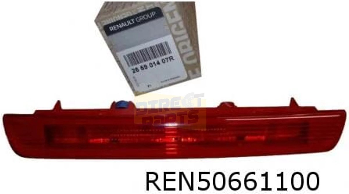 Renault Kadjar (6/2015-9/2022) Derde remlicht Origineel! 265901407R