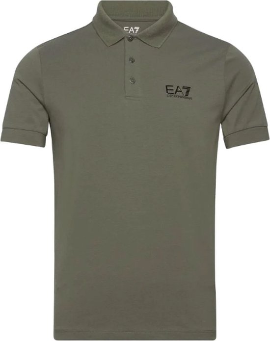 EA7 Emporio Armani Jersey Polo Shirt Beetle