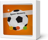 Jeu de mémoire Enfants - Sport - 70 cartes - arrondies - 60x60mm - Handgemaakt sur karton durable