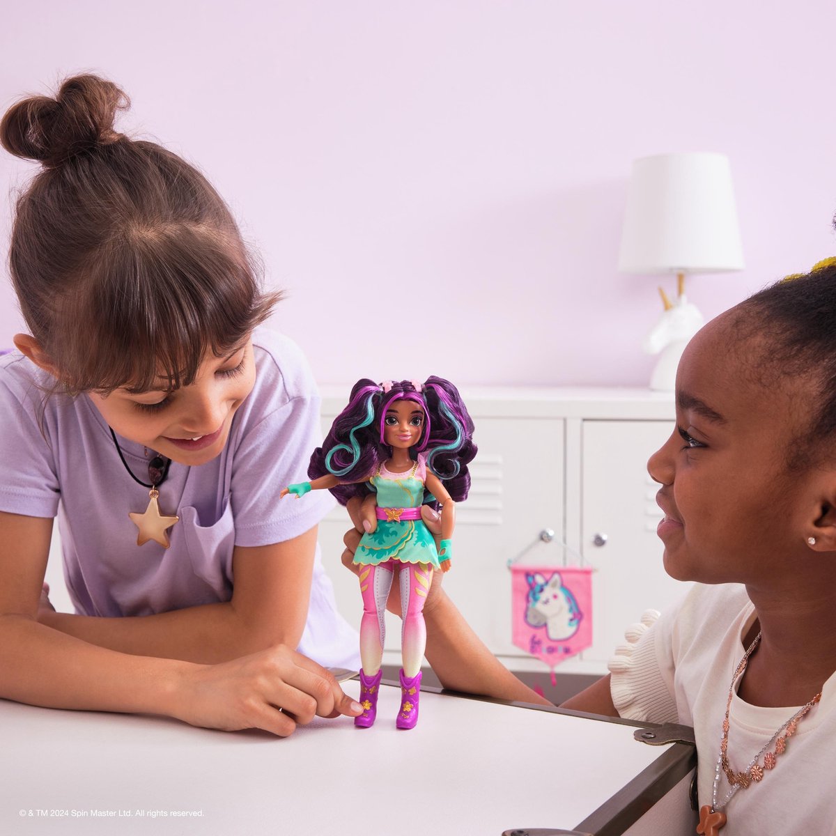 Unicorn Academy - Pop Ava - met 7 modeaccessoires en borstel — afbeelding 7