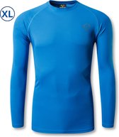 Livano Rash Guard - Surf Shirt - Zwemkleding - UV Beschermende Kleding - Voor Zwemmen - Surfen - Duiken - Koningsblauw - Maat XL